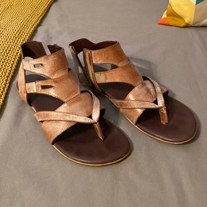 Roan by Bed Stu leather gladiator sandal brown tan The Buckle